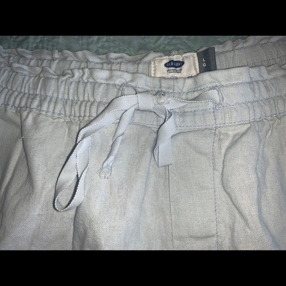 Light Blue Old Navy Drawstring Shorts - Picture 3 of 3